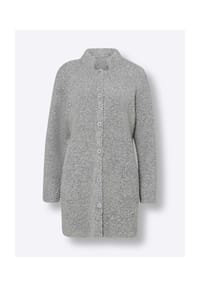 heine - Strickjacke - beige-meliert