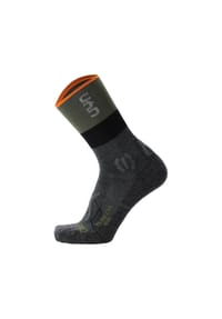 UYN® - Herren Trekking Socken -Trekking One Cool Socks, Wandersocken,  Logo - Grau/Grün