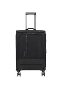 travelite CROSSLITE - 4-Doppelrollen-Trolley, Netzfach - 01 SCHWARZ