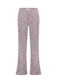 BETTY & CO - Schlupfhose mit Struktur - Rot/Weiß