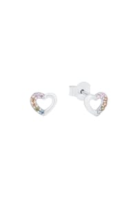 Prinzessin Lillifee - Mädchen Ohrstecker, 925er Silber - silber