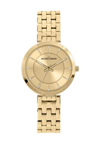 JACQUES LEMANS Milano - Damen Armbanduhr "1-2211" - gold