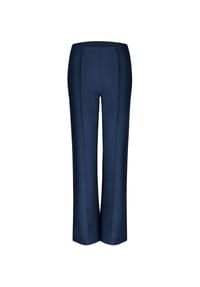 nur die - Stoffhose Elegant - DUNKELBLAU
