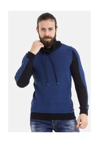 CIPO & BAXX® - Pullover im modernen Look, CP264 - BLACK