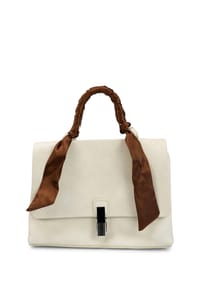 HARPA - Handtasche SUSI mit zwei Fächern - cashmere cream