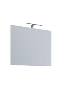VCM. - Badspiegel rahmenlos | Spiegel | schlankes Design | Maße ca. H. 40 x B. 60 x T. 2 cm | Wandspiegel - Badinos - Klarglas