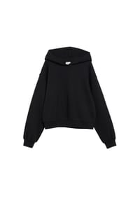 s.Oliver - Hoodie, Rippbündchen, für Kinder - 9999 GREY/BLACK