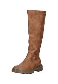 Andrea Conti® - Lederimitat Stiefel - Brandy