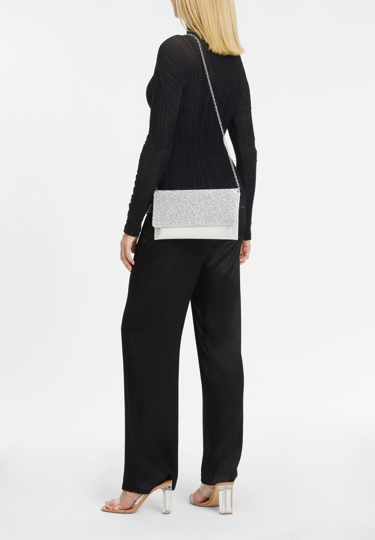 Menbur Clutch, Überschlag, Glitter, für Damen | GALERIA 