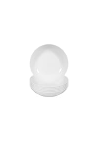 Seltmann Weiden Salatschalen Rondo/Liane ø 16,3 cm 6er Set weiß - RONDO - weiß