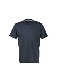 LRS - Uni-T-Shirt mit Rundkragen aus weicher, robuster Baumwolle - CLASSIC NAVY