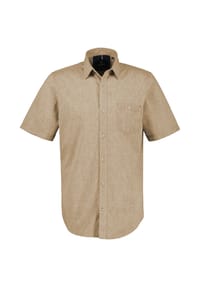 LERROS - Freizeithemd, Regular-Fit, Halbarm, Kent-Kragen, für Herren - 106 BONE WHITE