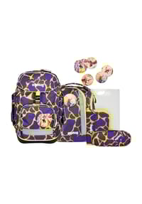 ergobag - PACK Schulrucksack-Set, 6-teilig - ALARMBÄRREITSCHAFT