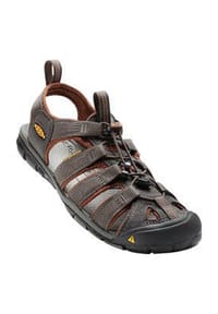 KEEN - Sandalen "Clearwater", Schnellschnürsystem, atmungsaktiv, für Herren - RAVEN/TORTOISE