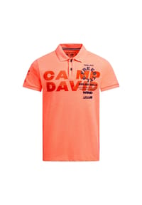 CAMP DAVID - Poloshirt Windsurfing Kurzarmshirt mit Polokragen - hellblau