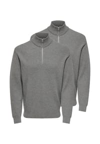 ONLY & SONS - Sweattroyer 2er Pack Phil - Beige / hellbraun