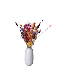 LYKKE & YOU - Bunte Wiese - Trockenblumenstrauß für mehr Farbe in deinem Leben - Bunt