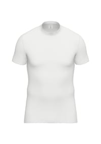 AMMANN - Feinripp 181 Unterhemd, Stehkragen, für Herren - 1 WEISS