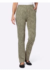 Sieh an! - Freizeithose - khaki-sand-bedruckt