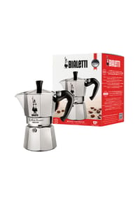 BIALETTI Espressokanne "Moka Express" - MOKA EXPRESS - SILBER