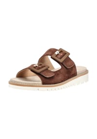 ara® - Veloursleder Pantoletten - Mocca