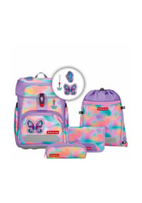 Step by Step® CLOUD FLASH - Schulranzen-Set, 5-teilig - BUTTERFLY LUNA
