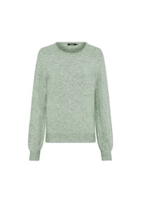olsen - Pullover mit Rundhalsausschnitt - Moss Green Melange