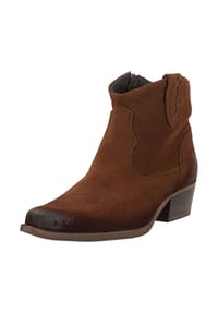 Felmini - Veloursleder Stiefelette - Beige
