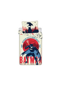 Batman - Batman Gotham’s Knight Bettwäsche set 100% Baumwolle 140x200 + 70x90 - Mehrfarbig 140 × 200 cm + 70 × 90 cm