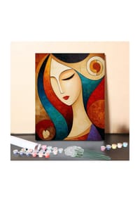 ARTNANAS - ARTNANAS DIY Malen nach Zahlen Set-"Farbträume" ohne Rahmen in 40*50CM - 