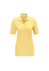 GOLDNER - Kurzgröße:  Poloshirt in hochwertigem Pikee - margerite