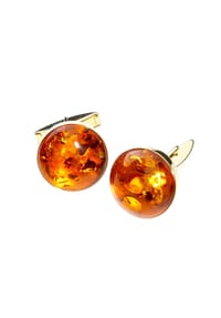 OSTSEE-SCHMUCK® - Manschettenknöpfe , Classic 19 mm rund , Gold 333/000 - gold