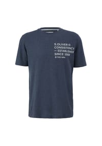s.Oliver - T-Shirt, Regular Fit, für Herren - 59W2  BLUE