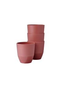 MEPAL Becher Silueta 200 ml 4er Set - SILUETA - bunt