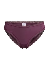 MANGUUN - Micro Satin Slip, Spitze, für Damen - BLACK