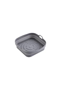 COFI - AD 6735 Silikonform für Heißluftfritteusen - 20 x 7 cm - Grau 20 x 20 x 7 cm