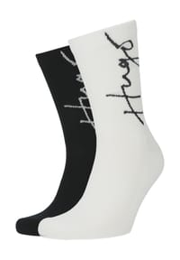 HUGO Socken, 2er Pack, Logo-Print, für Herren Bild 1