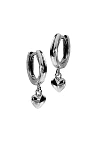 OSTSEE-SCHMUCK® - Creole , kleines Herz , Silber 925/000 - silber