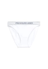 POLO RALPH LAUREN - Slip High Waist Tanga - Polo Essentials - onyx