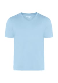 GALERIA essentials - T-Shirt, V-Ausschnitt, für Herren - BLUE BELL