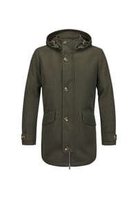 Milestone - Jacke MSAshton mit leicht taillierter Passform - Dunkeloliv