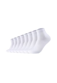 s.Oliver - Unisex Socken, 8er Pack - Quarter, einfarbig - Blau