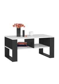 Akord - Rockford Couchtisch - artisan-eiche/schwarz
