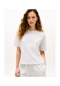 TOMMY HILFIGER - T-Shirt Essential Lounge, Bio-Baumwolle, für Damen - PKJ  GREY