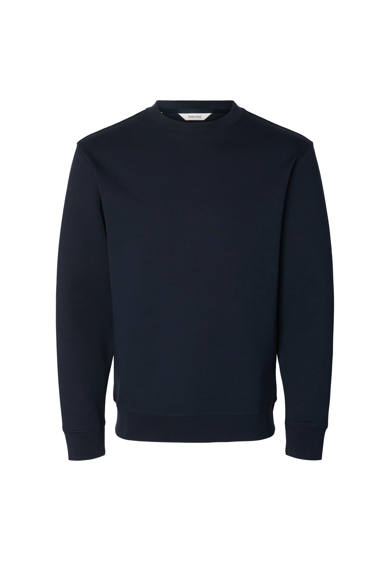 Selected Herren Sky Captain Sweatshirt "Slmtom Soft Crew Neck Sweat Noos" Baumwollmischung Regular Fit erhältlich in Größe L/M/S/XL/XXL von Baur - Bild 5