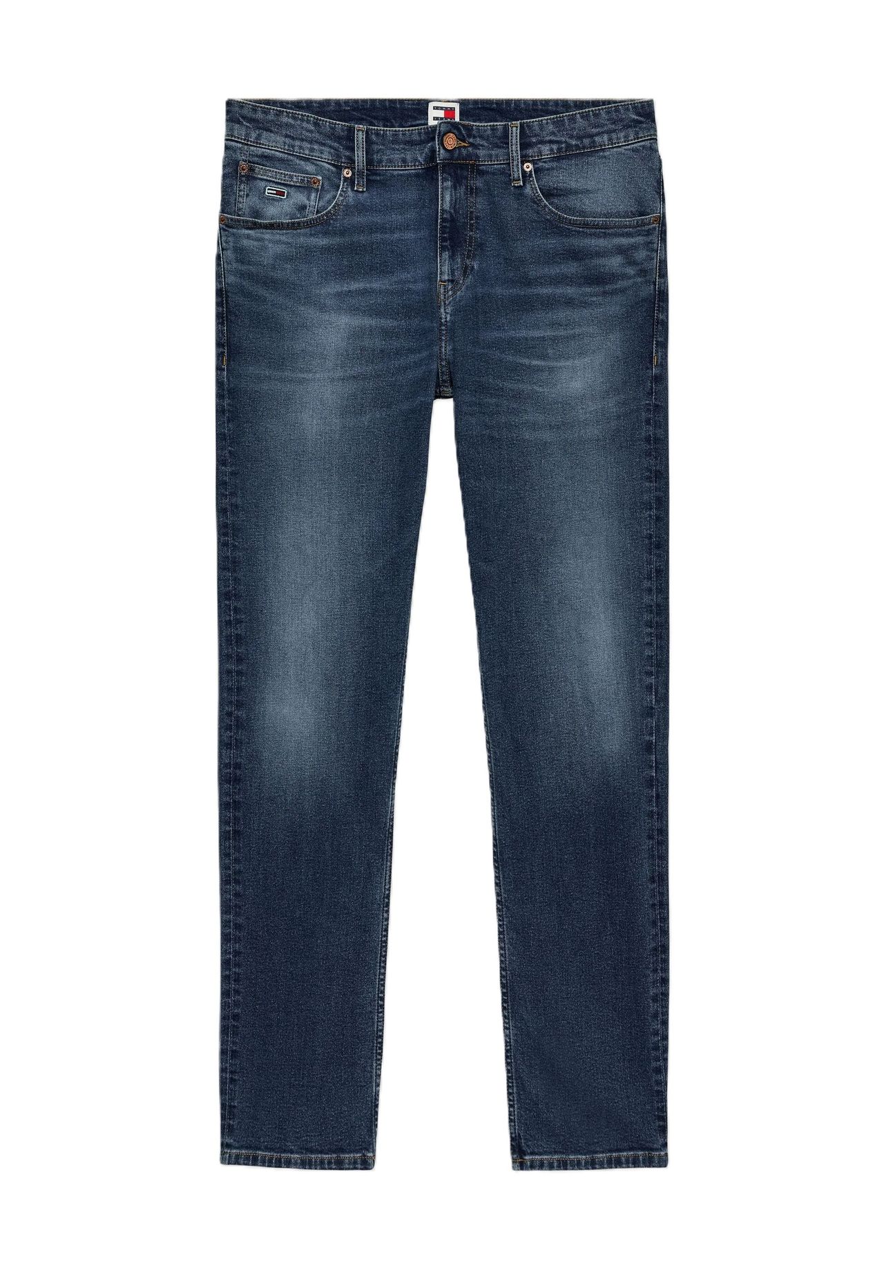 TOMMY Jeans Jeanshose, Markenpatch, Ziernähte, für Herren | GALERIA