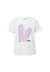 comma, CASUAL IDENTITY - T-Shirt, Baumwolle, für Damen - 01D1 WHITE