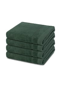 ROSS® 4 X Handtuch im Set Rubin - Rubin - Aquamarin