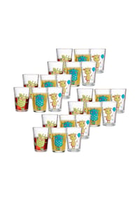 Ritzenhoff & Breker Kindergläser Monsterchen 205 ml 24er Set bunt - MONSTERCHEN - bunt