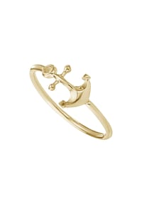 caї - Ring 925/- Sterling Silber - gelb